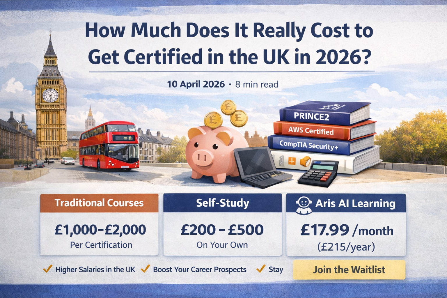 UK certification costs comparison for 2026