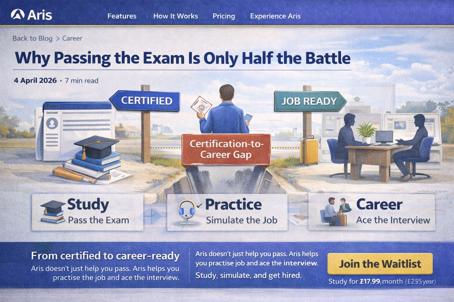 Why passing the exam is only half the battle